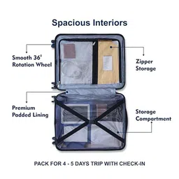 Killer Unisex Set Of 2 Hard Sided Trolly Bags image 3