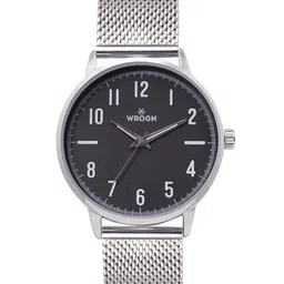 WROGN Men Dial & Stainless Steel Bracelet Style Straps Analogue Watch MFB-PN-DK2599 image 1