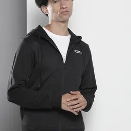 The Indian Garage Co Men Printed Hooded Sweatshirt image 2