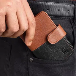 Geelark Men Colourblocked Card Holder image 3