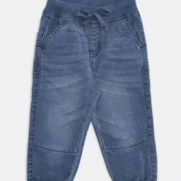 Pantaloons Baby Blue Cotton Regular Fit Jeans-picture-17