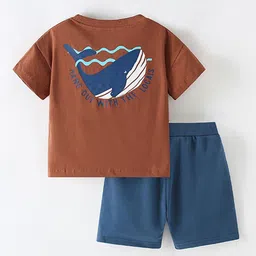 Xsole Boys Printed Short Sleeves T-shirt With Shorts-picture-16