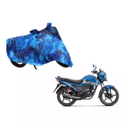 Auto Pearl Waterproof Two Wheeler Cover For Honda Livo (Blue)-picture-11