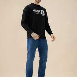 Status Quo Men Typography Printed Round Neck Sweatshirt image 3