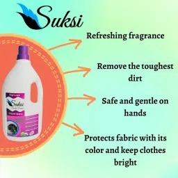 Suksi 2 L Aroma Fragrance Top Load Liquid Detergent image 4