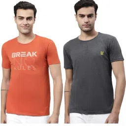 Vimal Jonney Multi Cotton Regular Fit Printed T-Shirt-picture-14