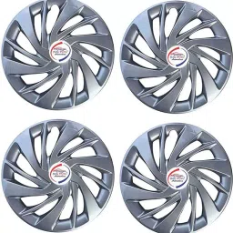 Auto Pearl R13 Press Type With Retention Ring PTAC484 Wheel Cover for Santro Xing32 cm image 2