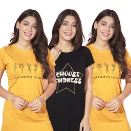 TRENDY WORLD Women Cotton Tshirts-image-90