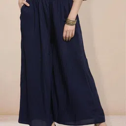 all about you Women Comfort Wide Leg Loose Fit Trousers-picture-33