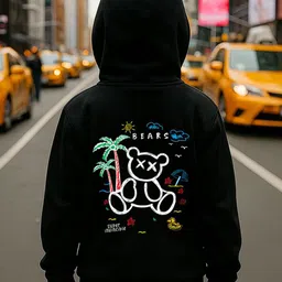 LONDON STREETS Unisex Kids Printed Hooded Sweatshirt-picture-15