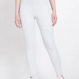 adidas Grey Cotton Sports Tights-image-81