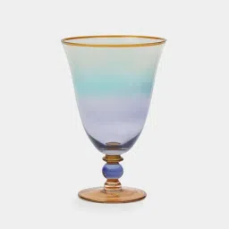 Pure Home and Living Blue Ombre Glass Vases image 3