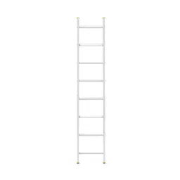 YOUNGMAN 11 Step Aluminum Wall Support Straight Ladder 2195 mm Maximum Standing Height, 8150-picture-18