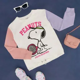 Pantaloons Junior Off-White Cotton Printed Full Sleeves T-Shirt-image-75
