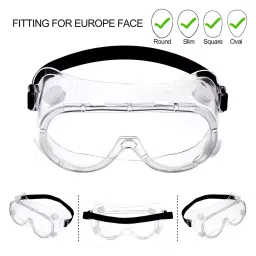 Casago Universal Eye Protection Safety Goggles CASGR02 (Pack of 2 Pcs) image 2
