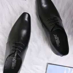 Cobblerz Men's Black Derby Shoes-picture-18