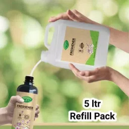 Zerodor Care 5 L Citrus Fragrance Gel for Car and Restroom image 2