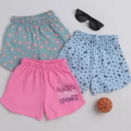 Bumzee Kids Multicolor Printed Shorts (Pack Of 3)-picture-14