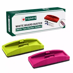 YAJNAS Non Magnetic White Board Duster for Erasing White Board Marker (Pack of 2) image 3