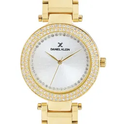 Daniel Klein Women Silver-Toned Dial Watch DK10860-1 image 1