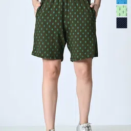 BAESD Women Striped High-Rise Shorts-picture-12