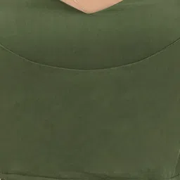 DressBerry Smocked Back Cut-Out Fit & Flare Midi Dress image 3