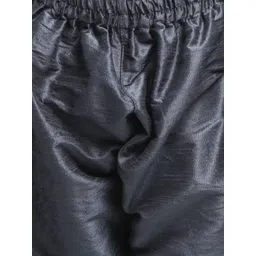 VASTRAMAY Boys Grey Solid Kurta With Pyjamas image 3