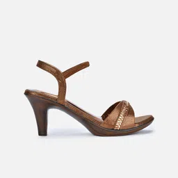 VALIOSAA Embellished Ethnic Stiletto Heels image 4