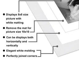 Art Street Beige Set of 4 Document Wall Photo Frame for Certificates & Home Decor image 5