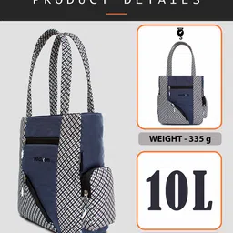 Addixon Printed Structured Shoulder Bag with Tasselled image 4