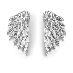 FIMBUL Feather Shaped Studs Earrings image 3