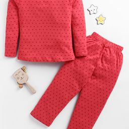 Here&Now X Game Begins Girls Printed Pure Cotton T-shirt With Pyjamas-picture-6
