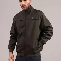 LIMEROAD Men Lightweight Bomber Jacket image 5