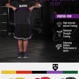 SLOVIC Unisex Heavy Duty Resistance Band image 2