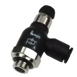 Parker G 1.4 inch Technical Polymer Flow Regulator D8 Thread Male, 7060 08 13 (Pack of 10) image 1
