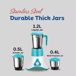 Summerking ‎Smart 500 W 0.4 L, 0.5 L Mixer Grinder 2 Jar image 4