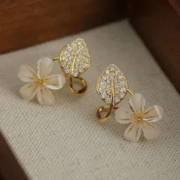 Anouk Floral Studs Earrings image 4