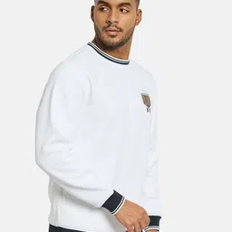 Octave Men Typography Printed Pullover Sweatshirt image 3