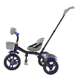 JoyRide Speedo Plus Tricycle Trike with Dual Storage Basket & Parental Handle for Kids Boys and Girls Music & Lights  Age 2 to 4 Years Tricycle - Blue image 3