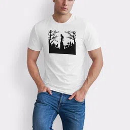 Seekbuylove Men Printed Bio Finish T-shirt image 2