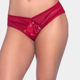 XENZA Pack Of 2 Mid-Rise Self-Designed Bikini Briefs - XN-2C-05843-MR-NBL image 4