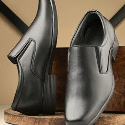 HERE&NOW Men Formal Slip-Ons-image-66