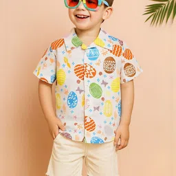 AMBARDI FASHION Boys Easter Printed Casual Shirt-picture-36
