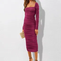 KPOP Women Bodycon Midi Dress-image-31