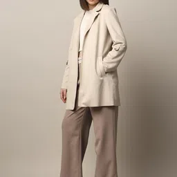 ONLY Women Suede Longline Parka Jacket image 3