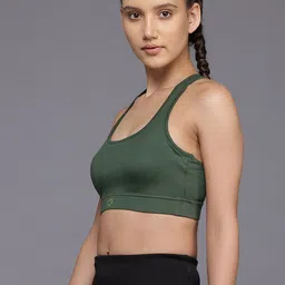 HRX by Hrithik Roshan Yoga Bra- Medium Coverage Lightly Padded image 2