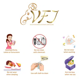 DIVASTRI Gold-Plated Dome Shaped Jhumkas image 3