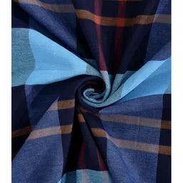 Arrabi TC Cotton Blend 6 Seater Table Cover Artc - Blue image 3