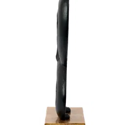 De Maison Decor  Black Family Heart Sculpture Showpiece image 3