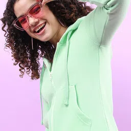 Tokyo Talkies Women Hooded Sweatshirt-image-82